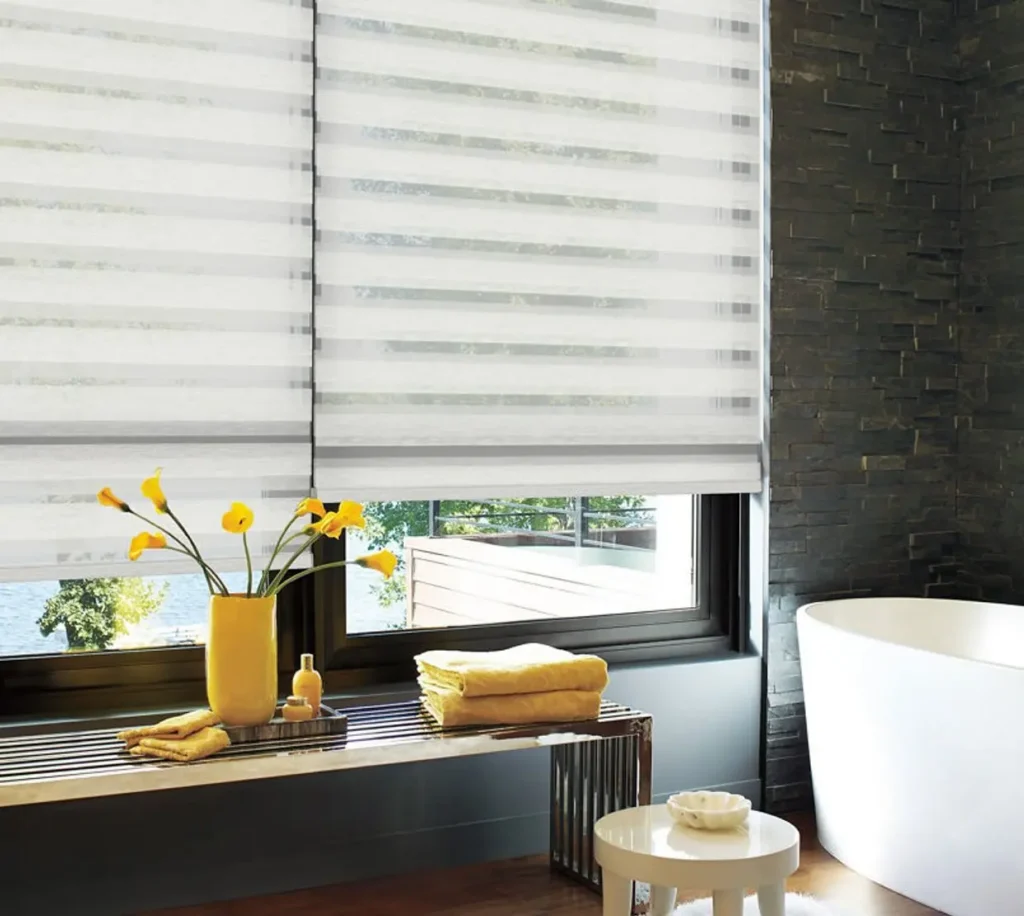 Roman Shades interior example